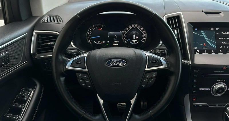 Ford EDGE cena 109900 przebieg: 144691, rok produkcji 2018 z Mysłowice małe 781